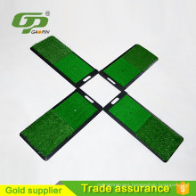 Golf Training Aid Hitting Mats Practice with Tee Holder